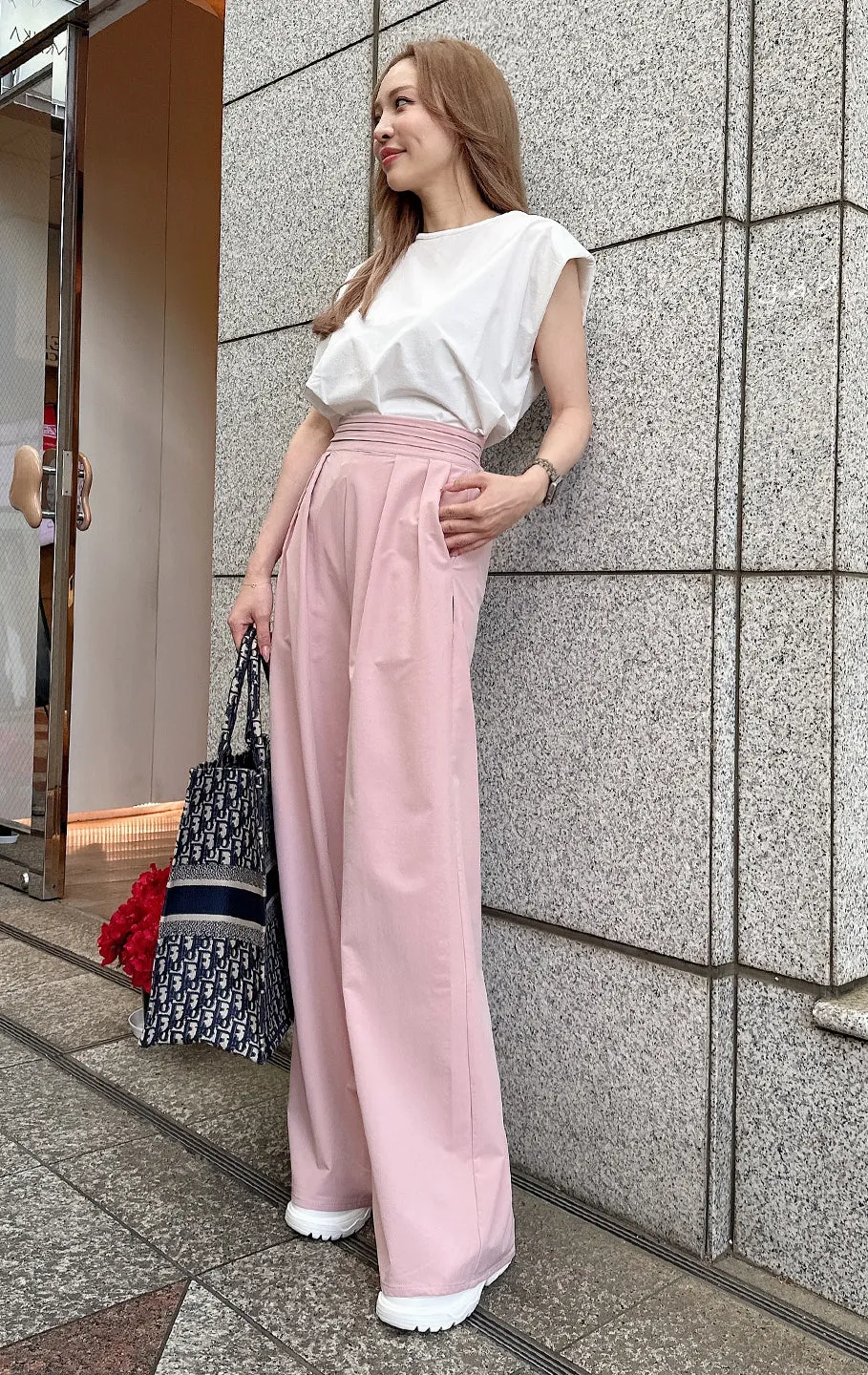 【20%OFF】速乾 Lia Quick dry wide pants/3color
