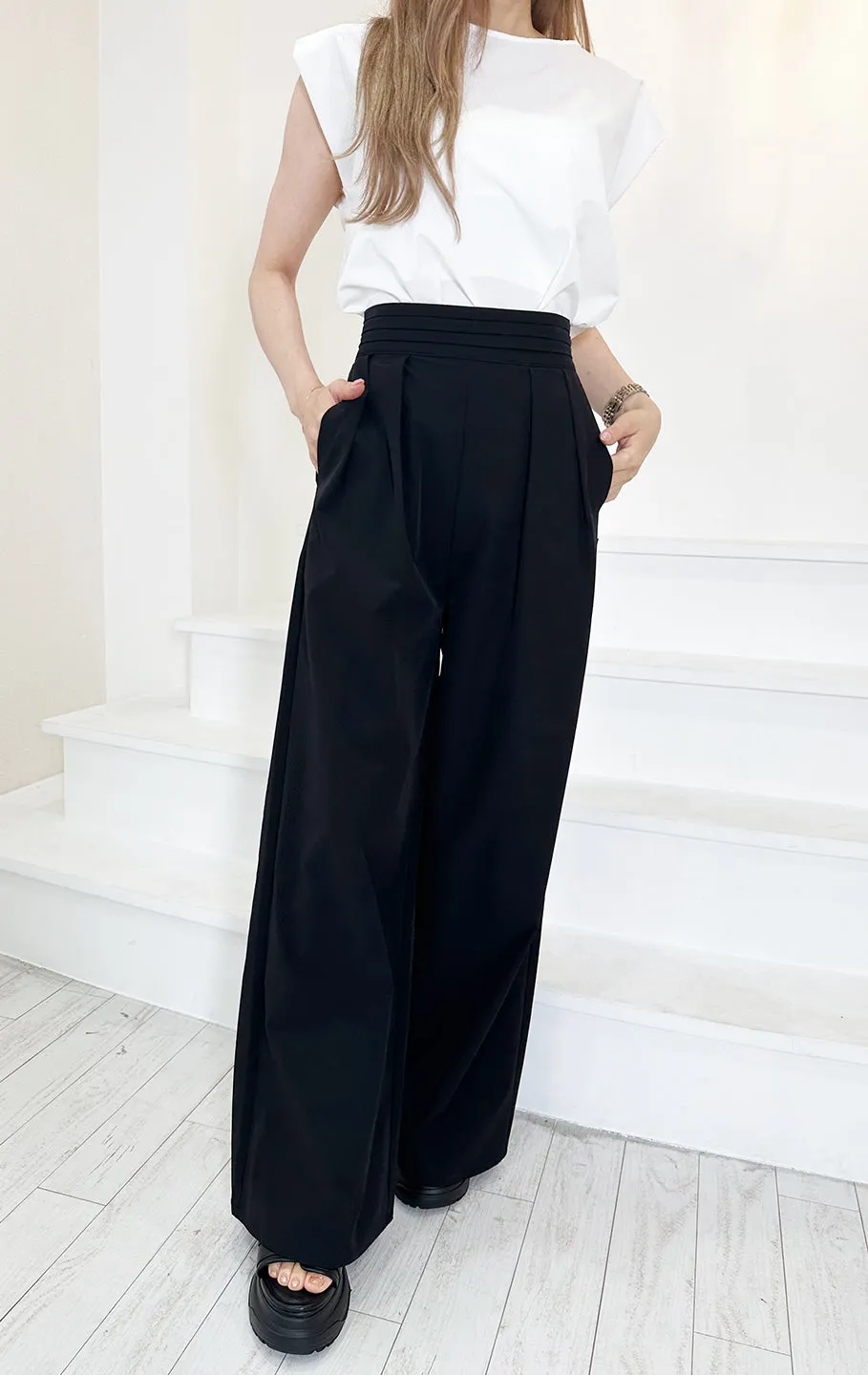 【20%OFF】速乾 Lia Quick dry wide pants/3color