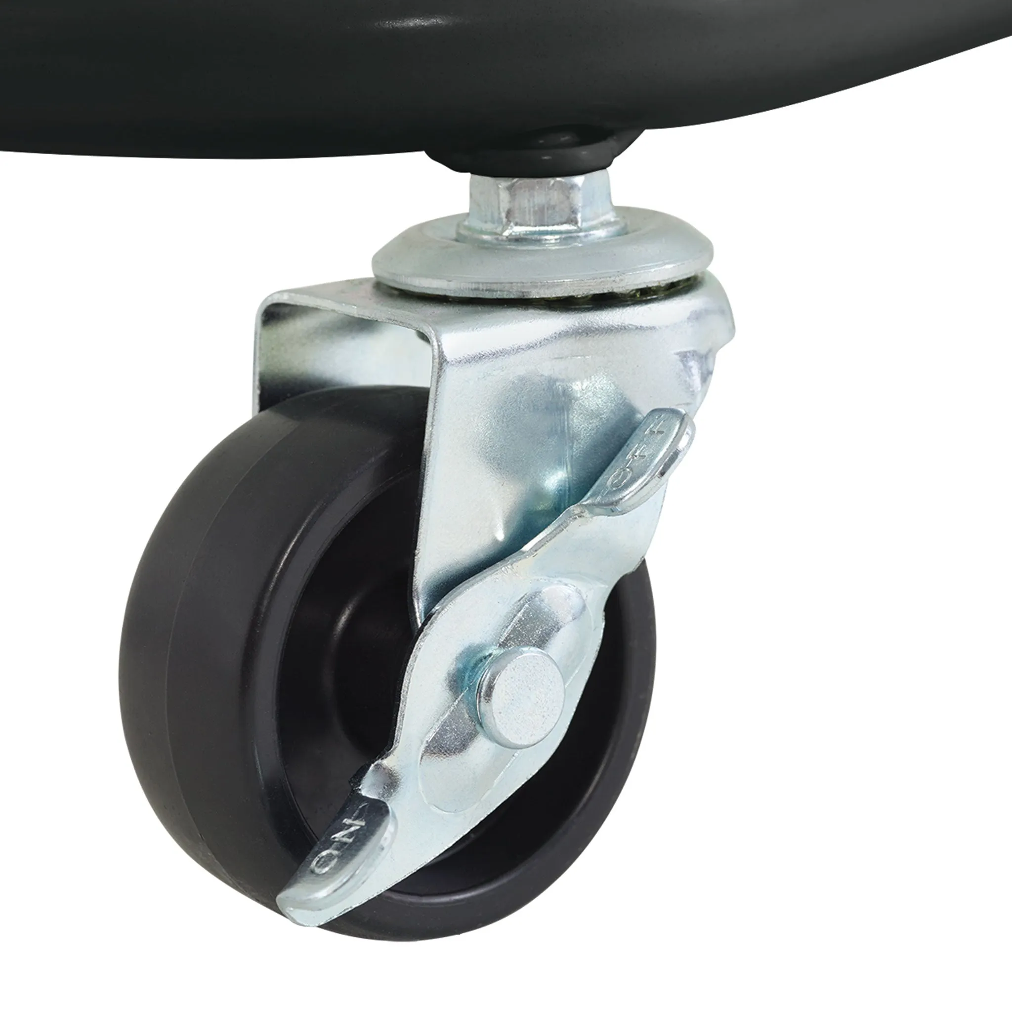 3-Tier Rolling Cart - Black