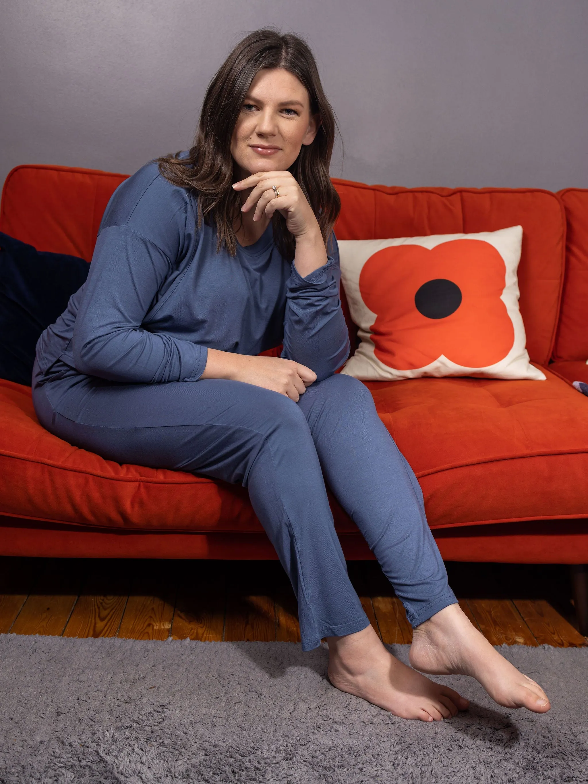 Bonnie Blue Breastfeeding Pyjamas