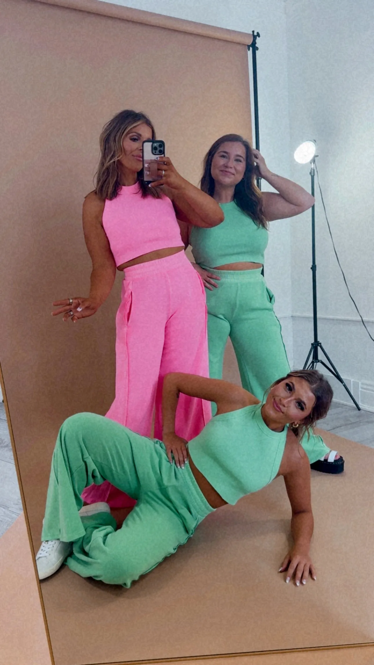 Born to Stand Out Comfy Two Piece Set, Hot Pink