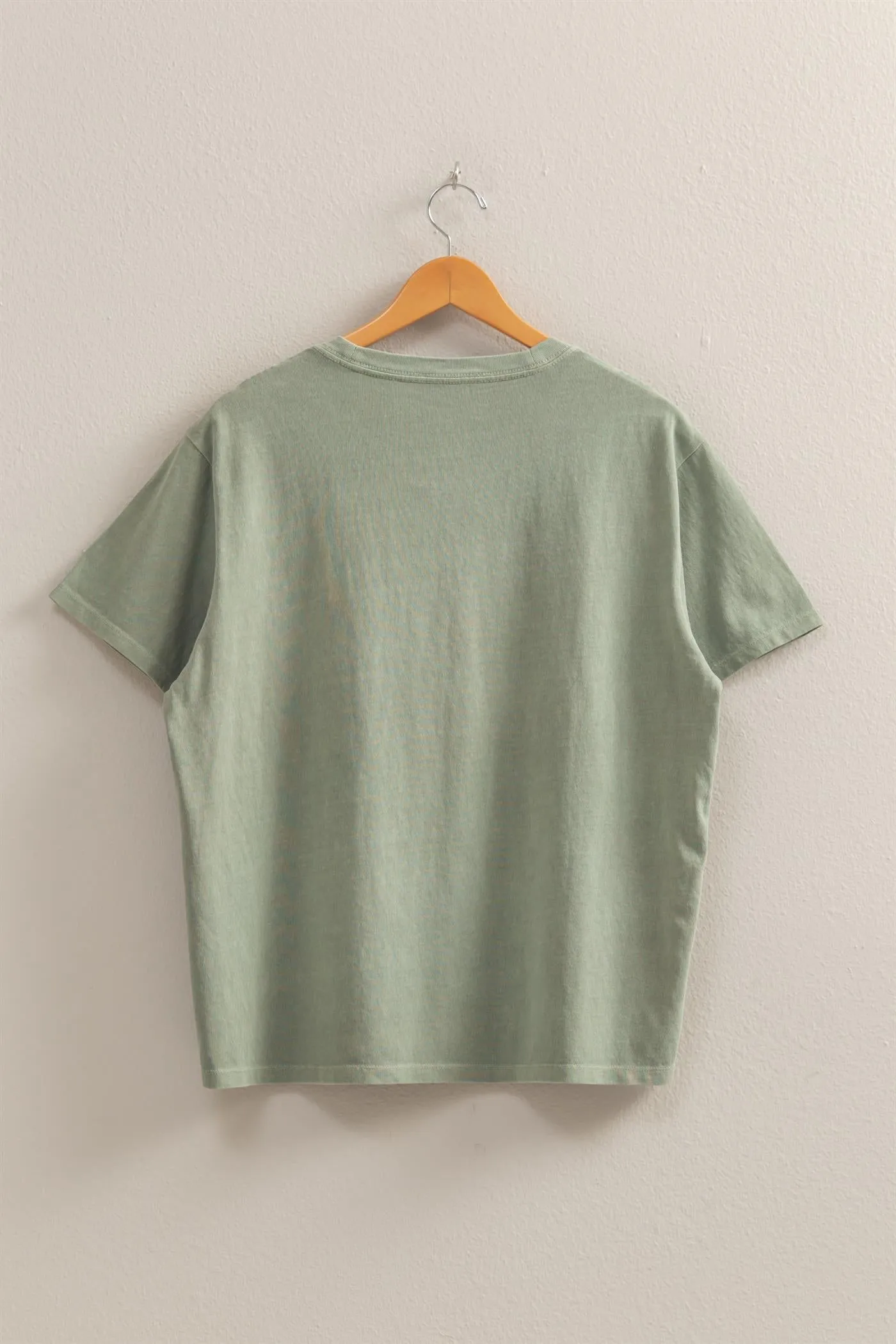 DZ25A921-Crew Neck Short Sleeve T Shirt
