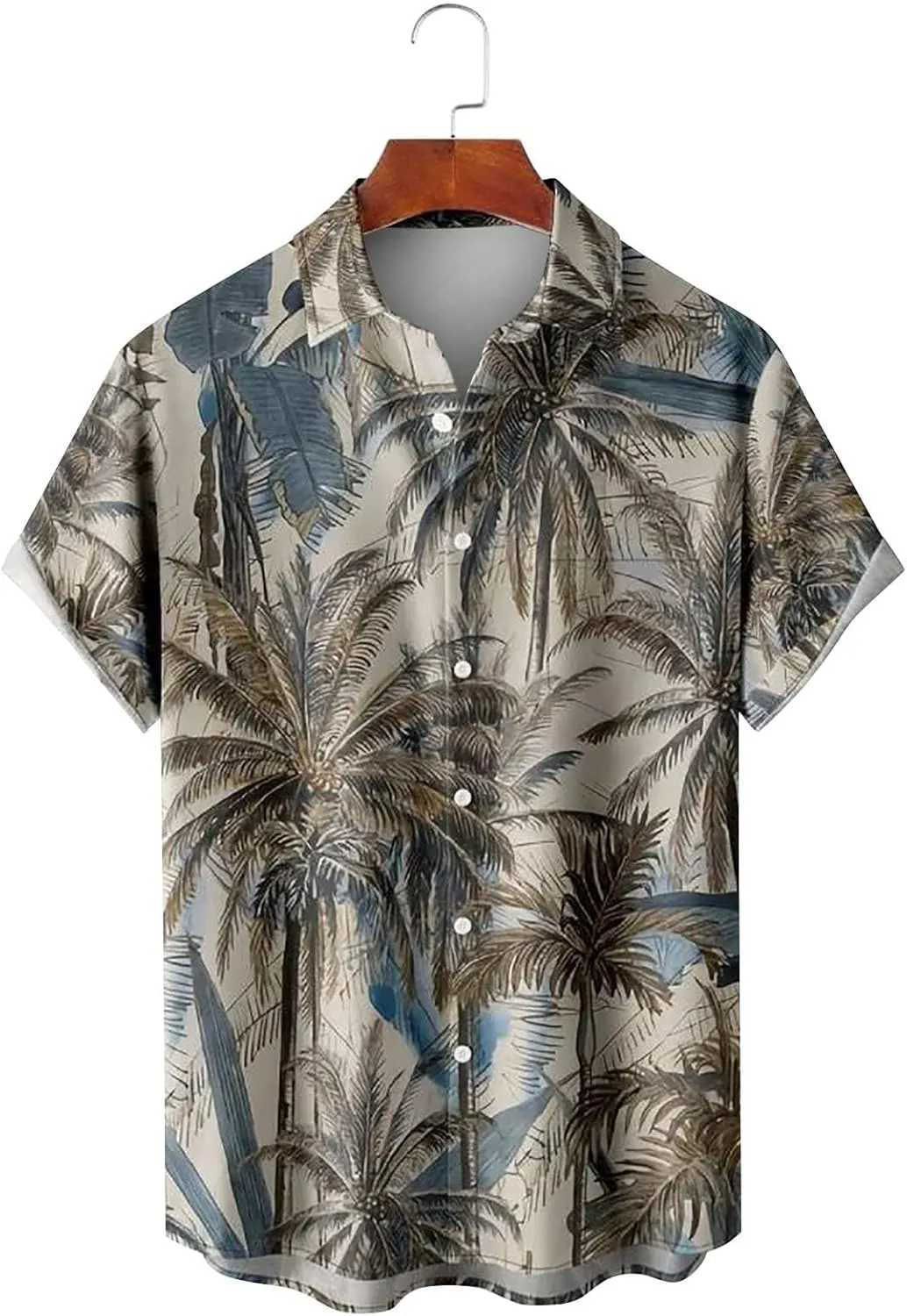 Hawaiian Shirts for Men Down Tropical Holiday Beach Shirts Men's Hawaiian Shirt Men's Hawaiian Floral Shirts Funny
