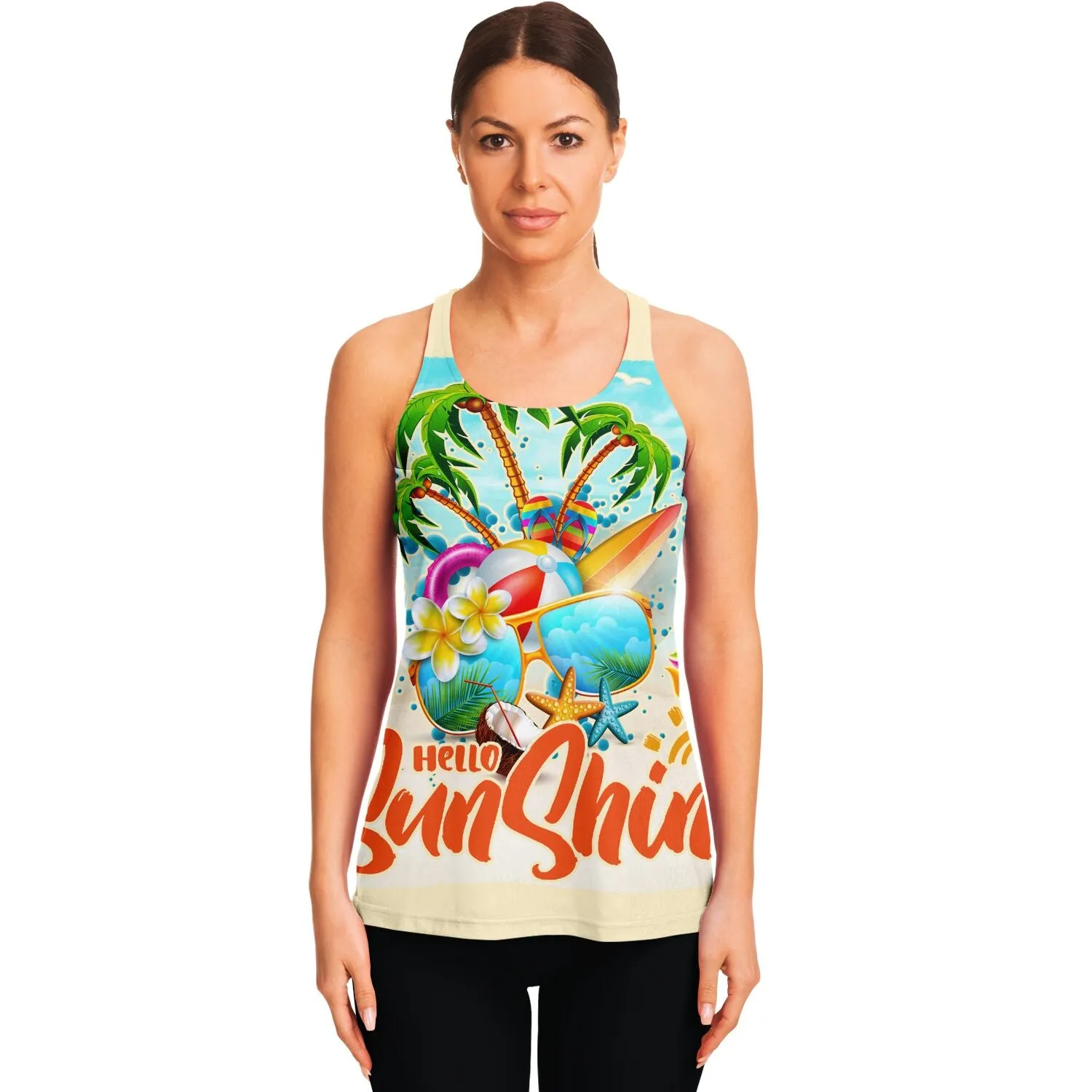 Hello Sunshine Tank Tops