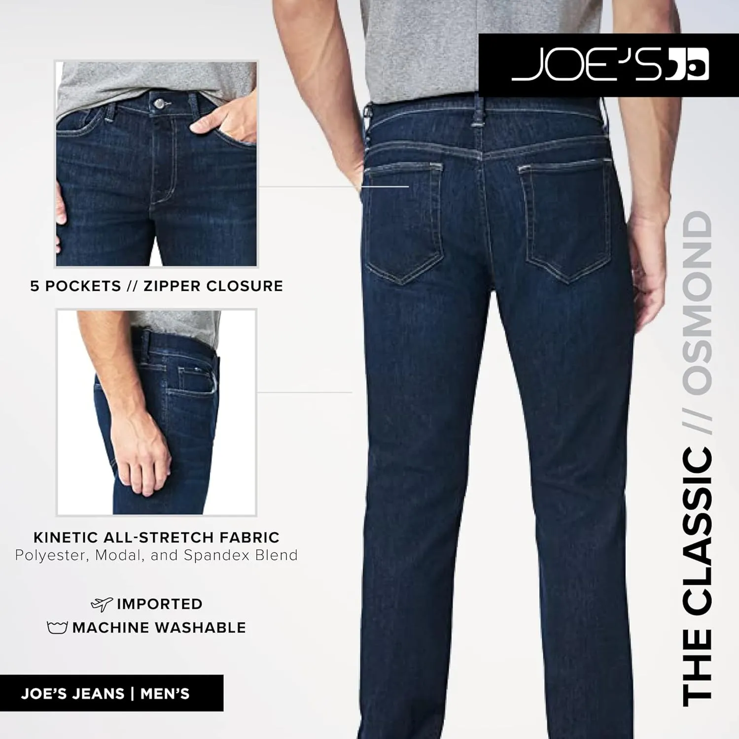 Joe's Jeans Men's Classic Straight Leg Jean in Frank