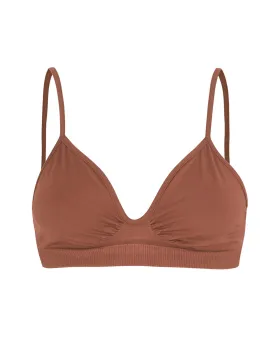 LIBERATED Bikini Bra Top | Rusty Pink