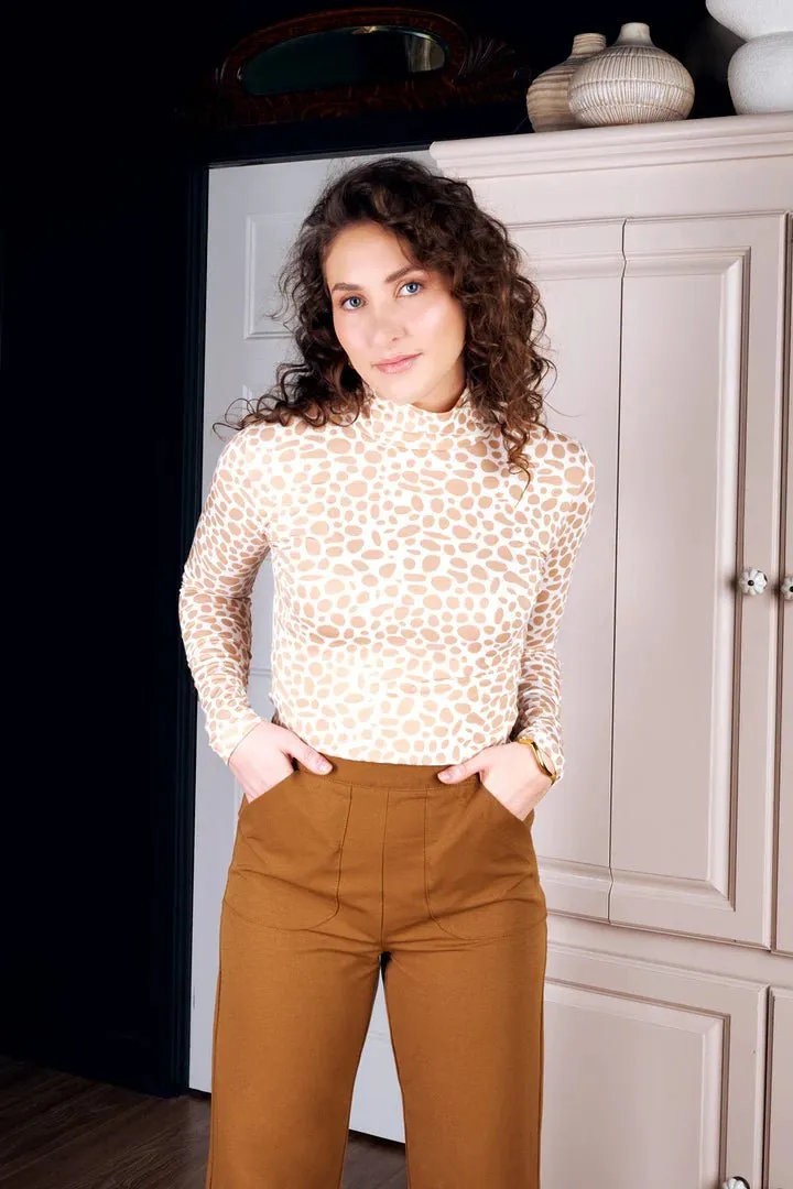 Meemoza Warhol Stretch Pants (Caramel)