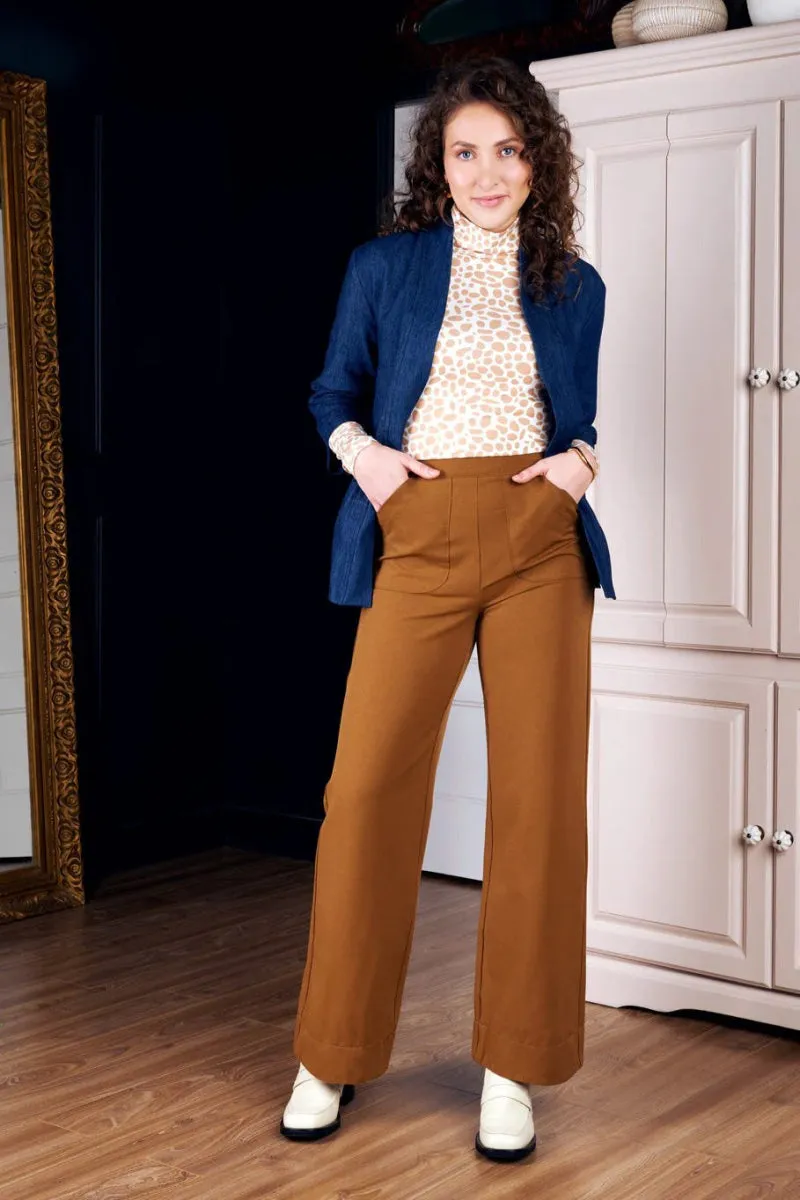 Meemoza Warhol Stretch Pants (Caramel)