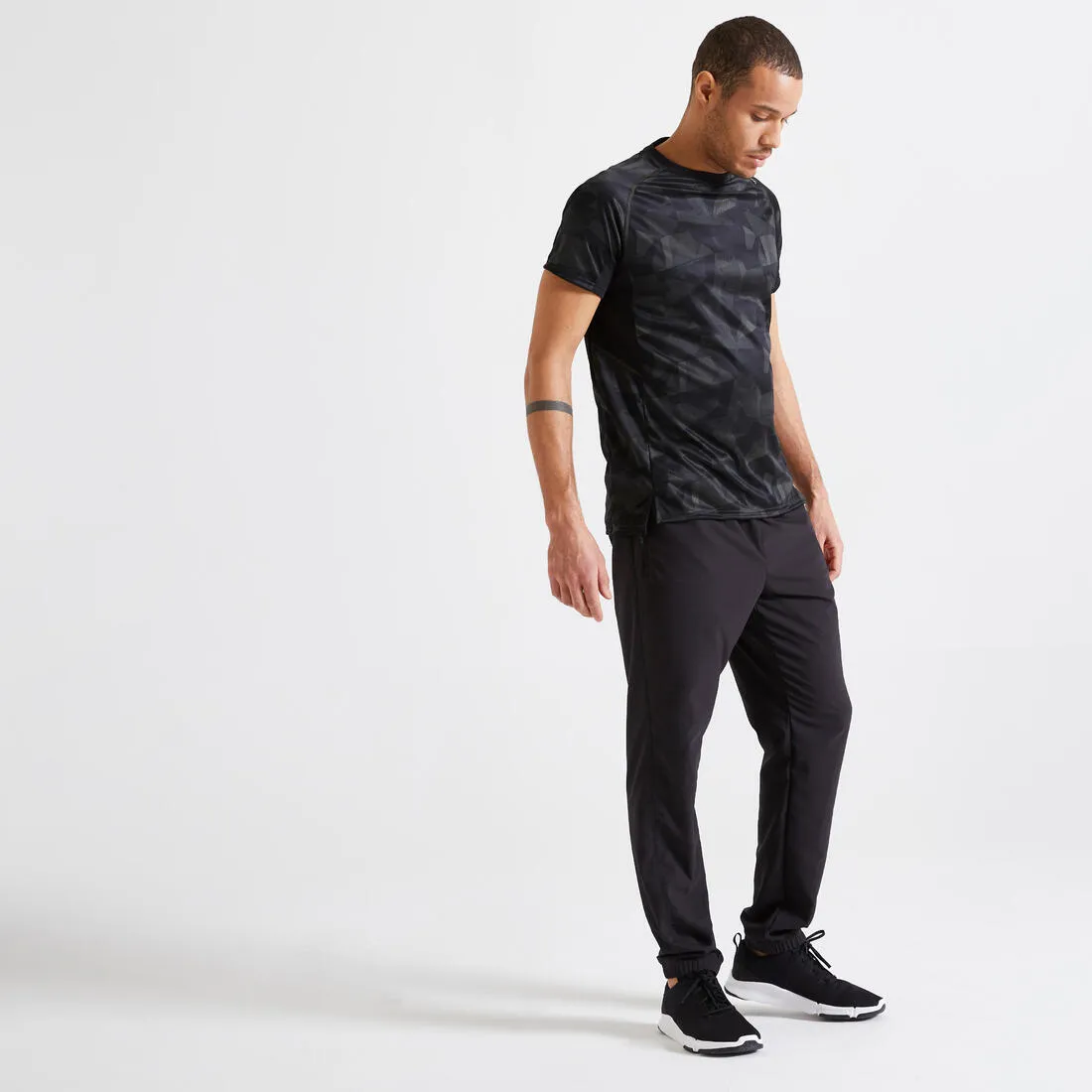 Men's Breathable Regular-Fit Essential Fitness Bottoms