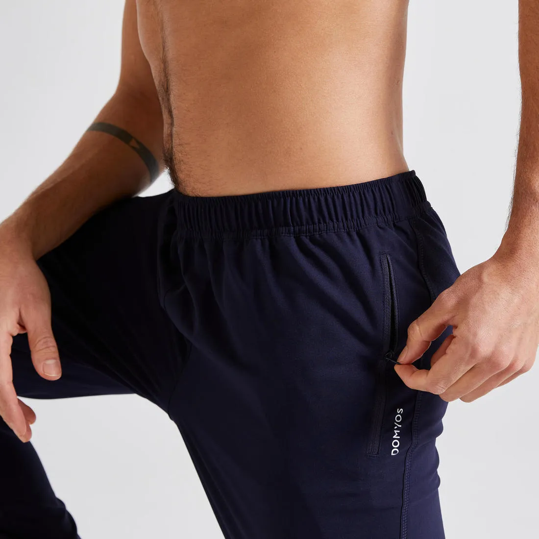 Men's Breathable Regular-Fit Essential Fitness Bottoms