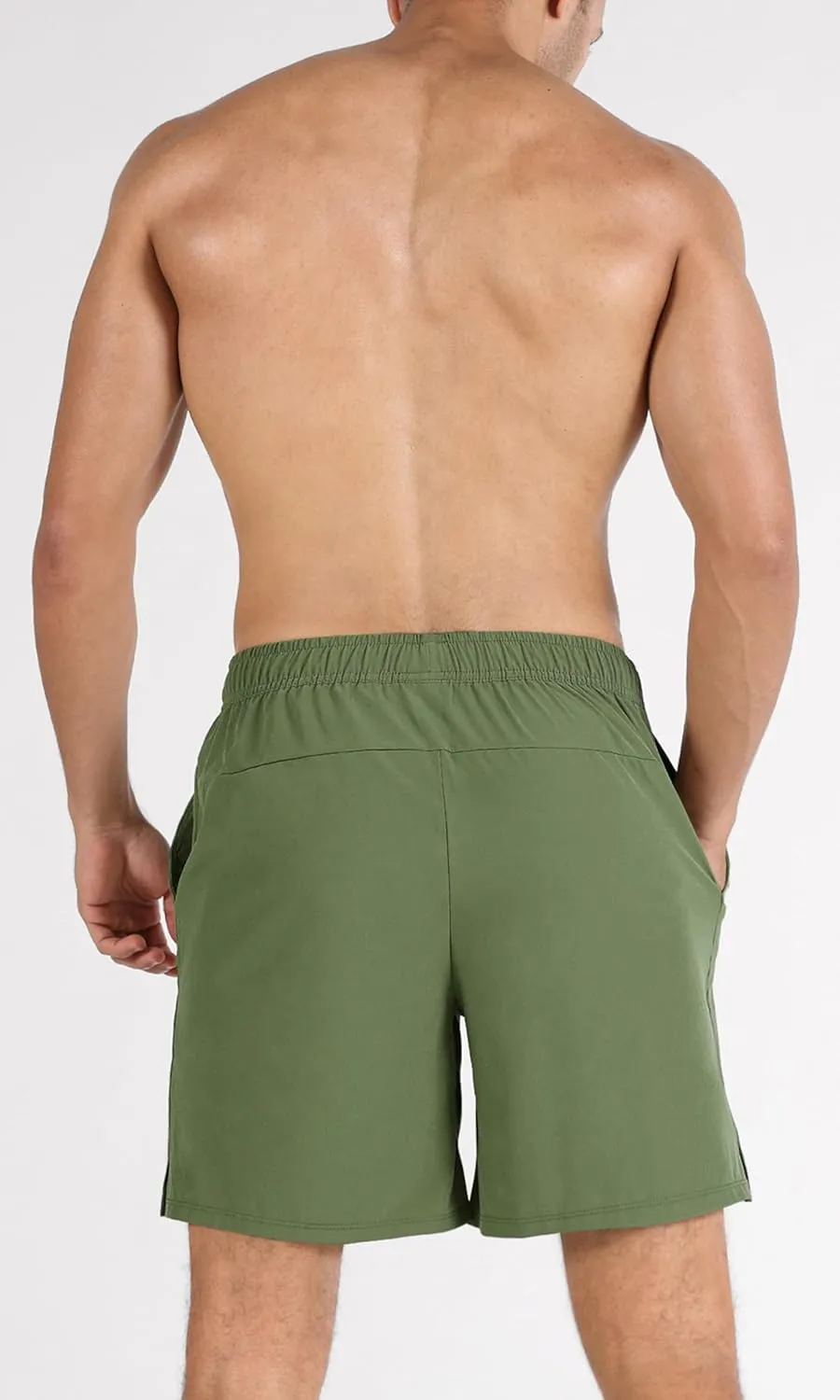 ODODOS Men's Athletic Shorts with Pockets 5" / 7" Inseam Quick Dry Lightweight Workout Gym Running Shorts