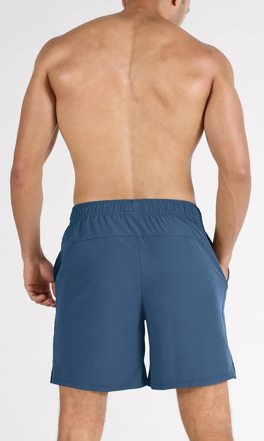 ODODOS Men's Athletic Shorts with Pockets 5" / 7" Inseam Quick Dry Lightweight Workout Gym Running Shorts
