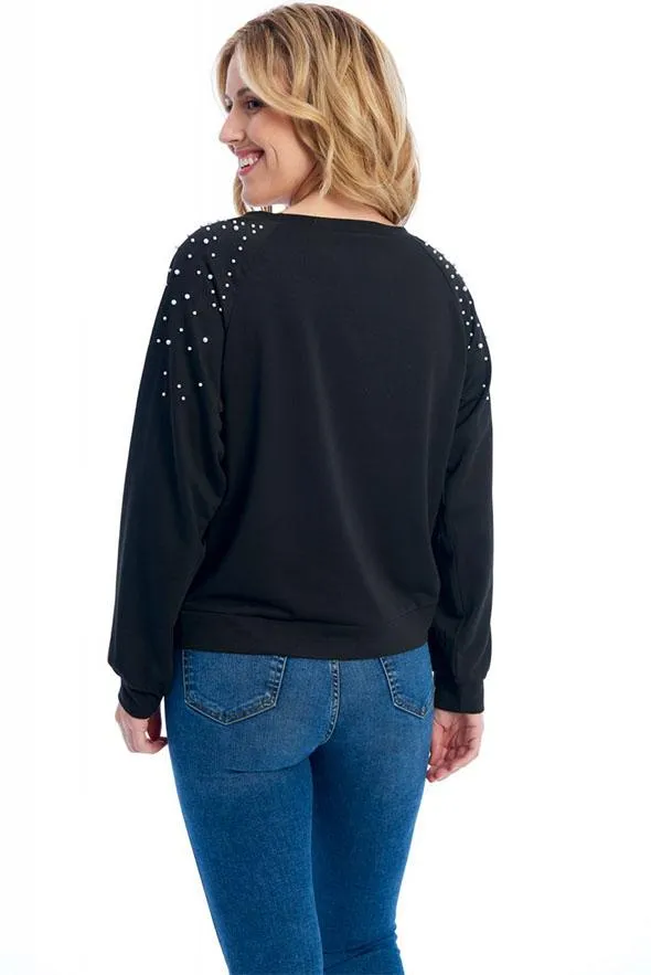 On Trend Black Pearl Shirt