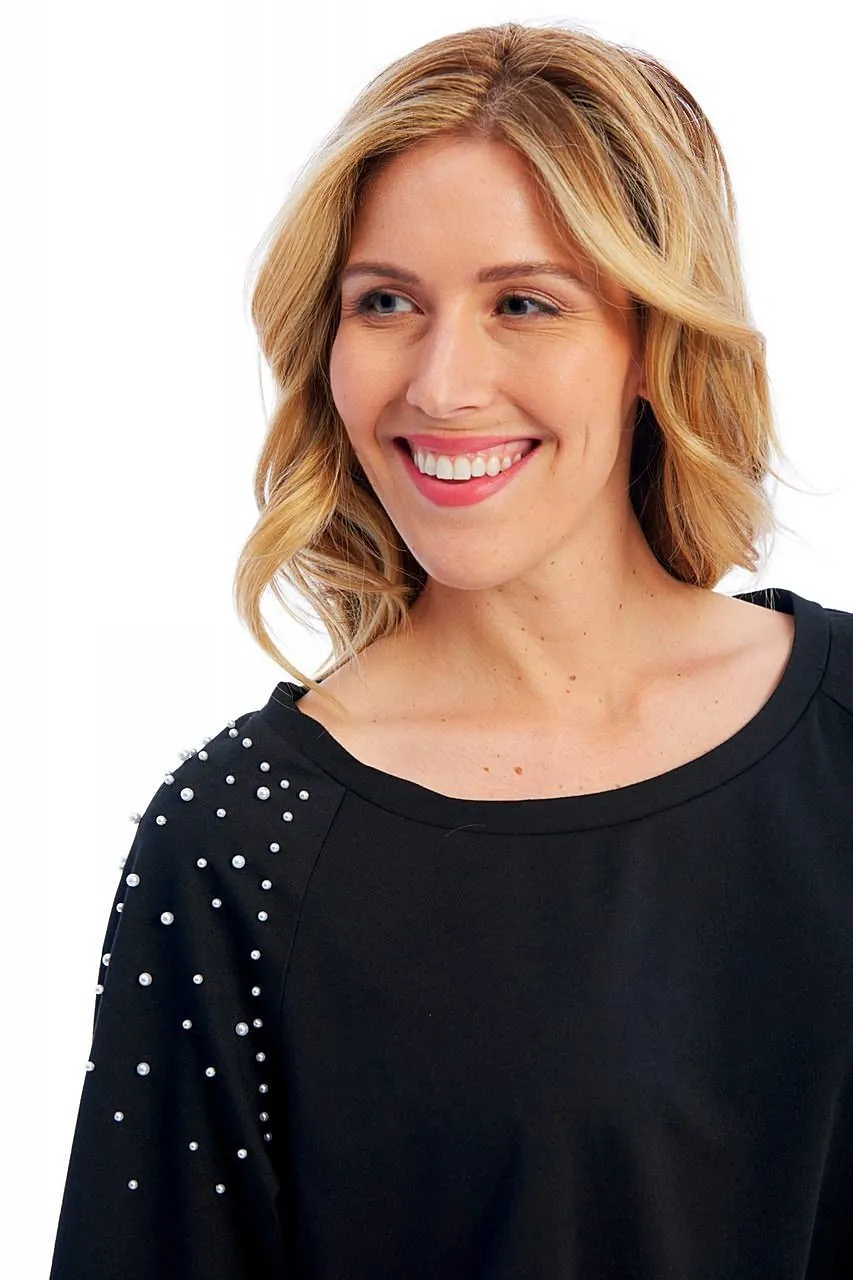 On Trend Black Pearl Shirt