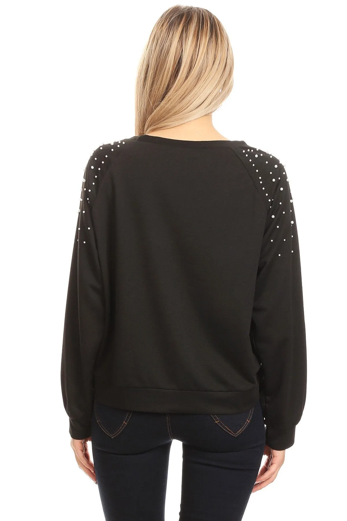On Trend Black Pearl Shirt