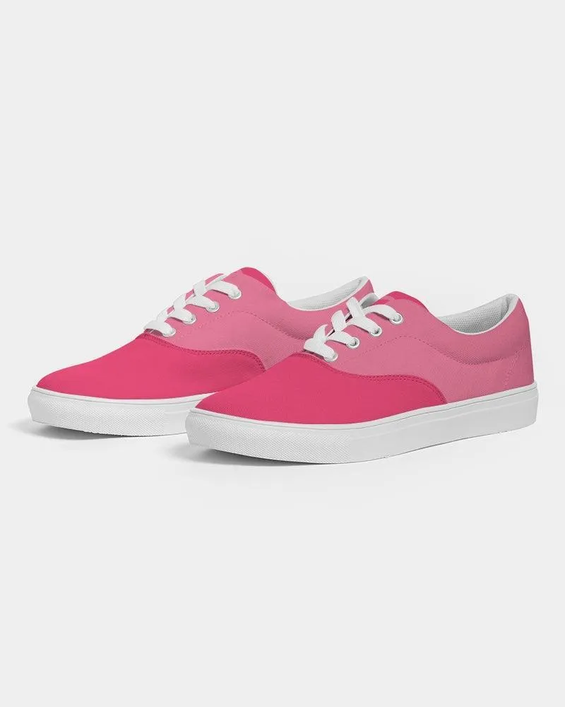 Perl Pink Color Block Canvas Sneaker