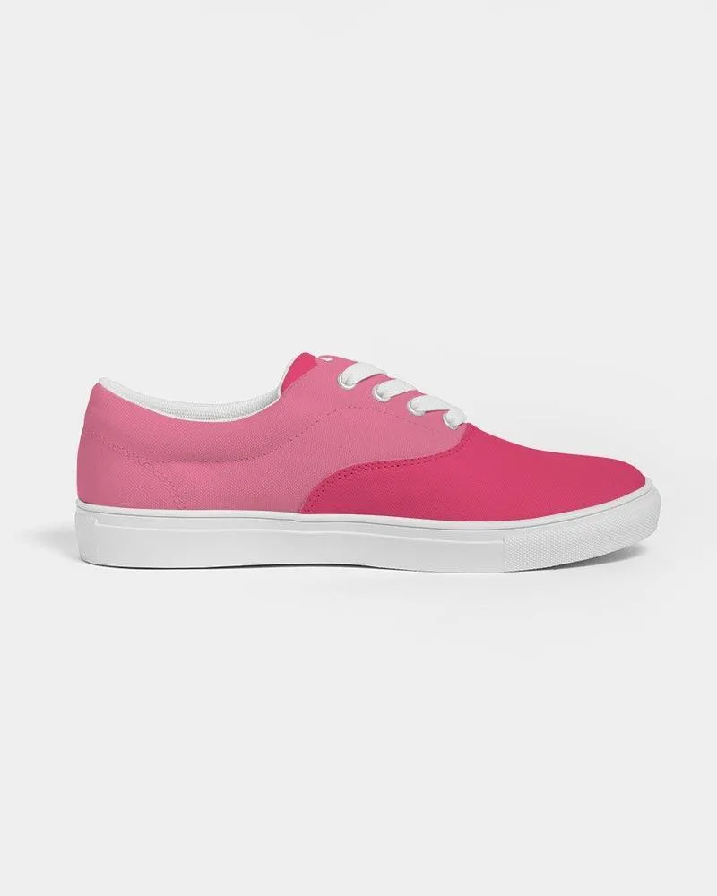 Perl Pink Color Block Canvas Sneaker