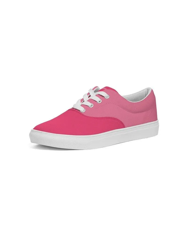 Perl Pink Color Block Canvas Sneaker