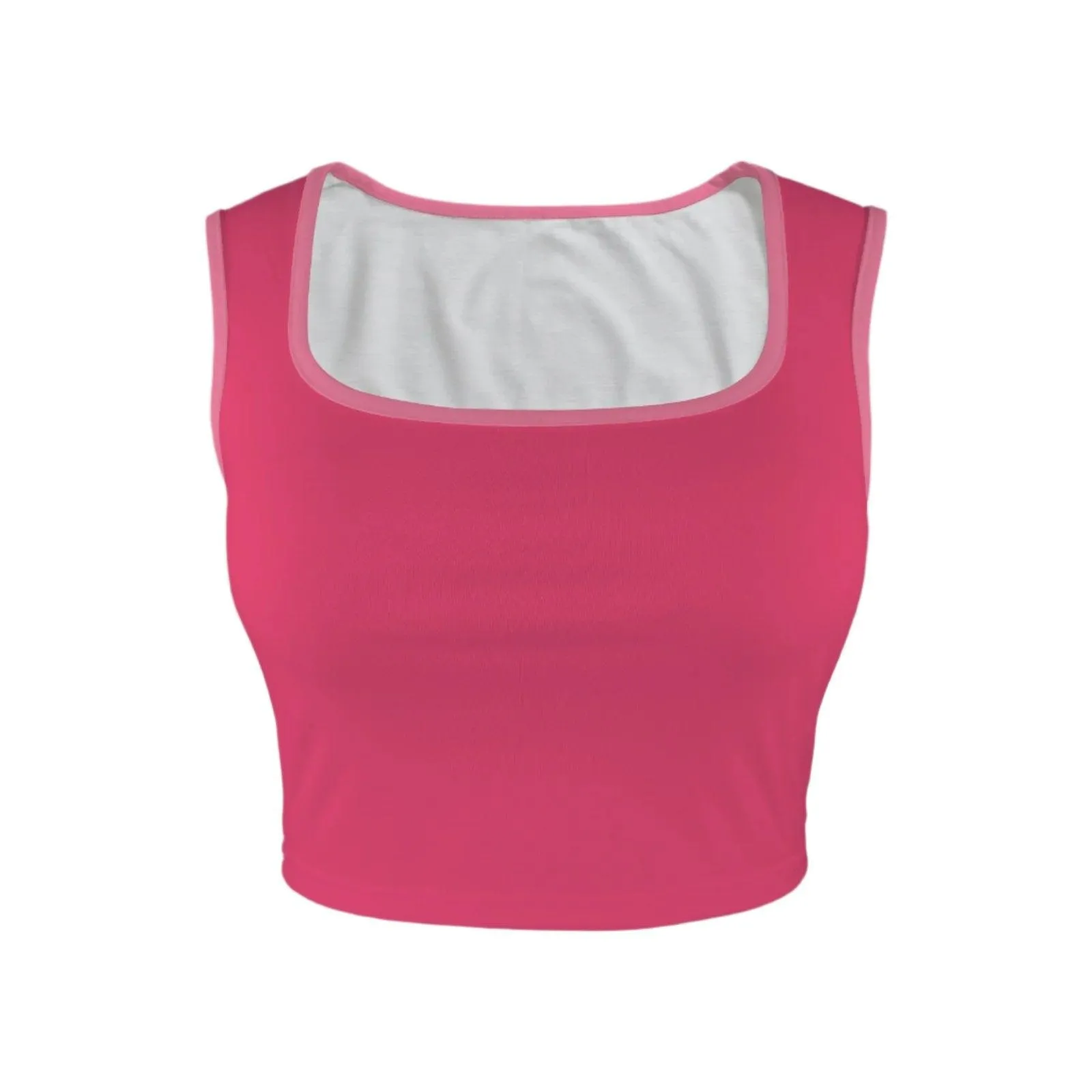 Perl Radical Red Cropped Tank
