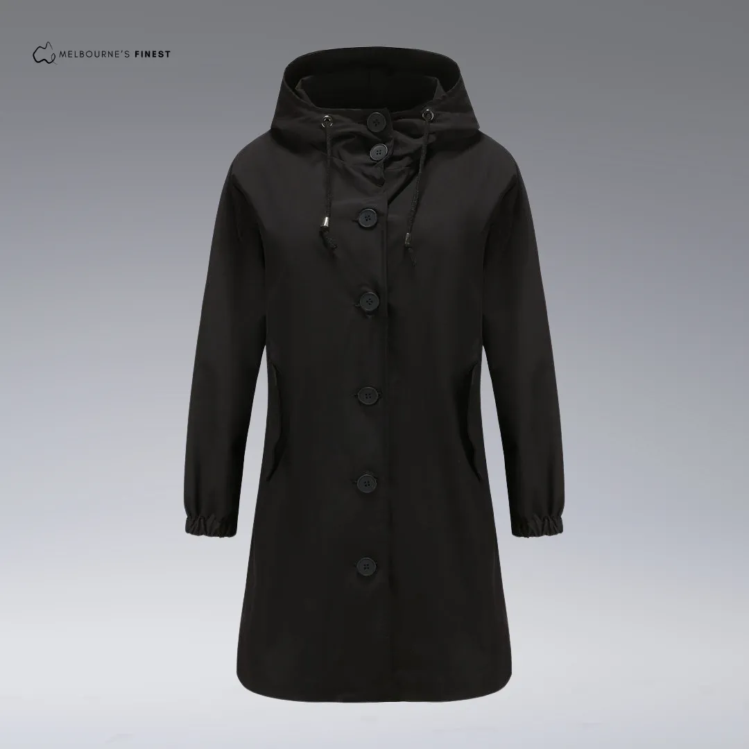 Rina™ Stylish Windbreaker Trenchcoat