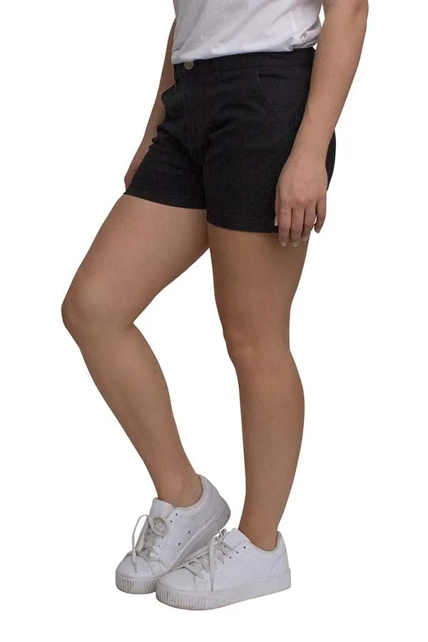 Silver Stretch Walking Shorts