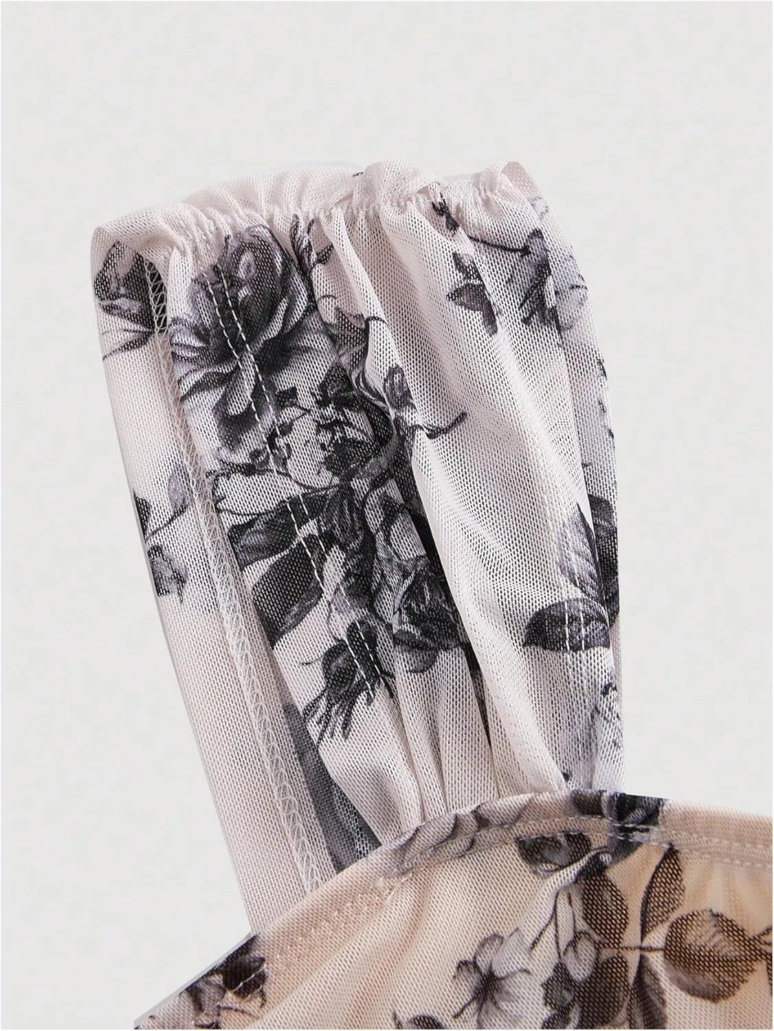 SOLY HUX Women's Floral Print Tank Tops Square Neck Sleeveless Going Out Tops Double Lined Summer Crop Tank Tops