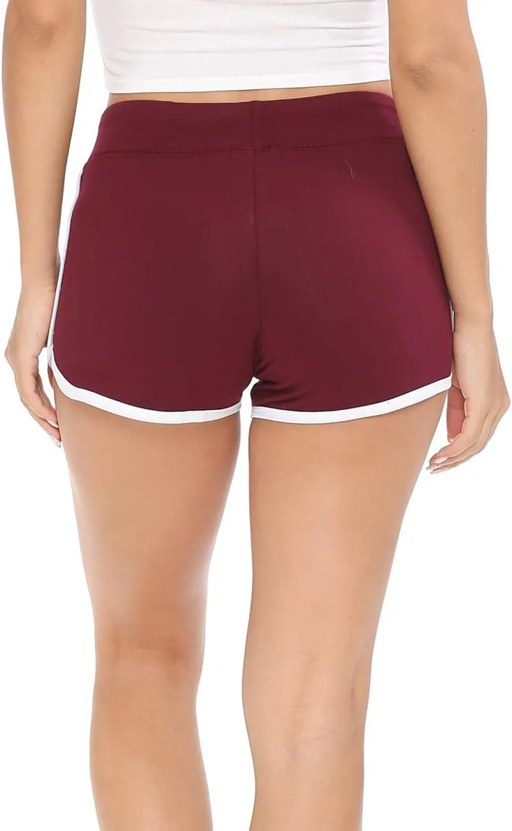 Urban Look Women's Dolphin Running Workout Yoga Fitness Shorts