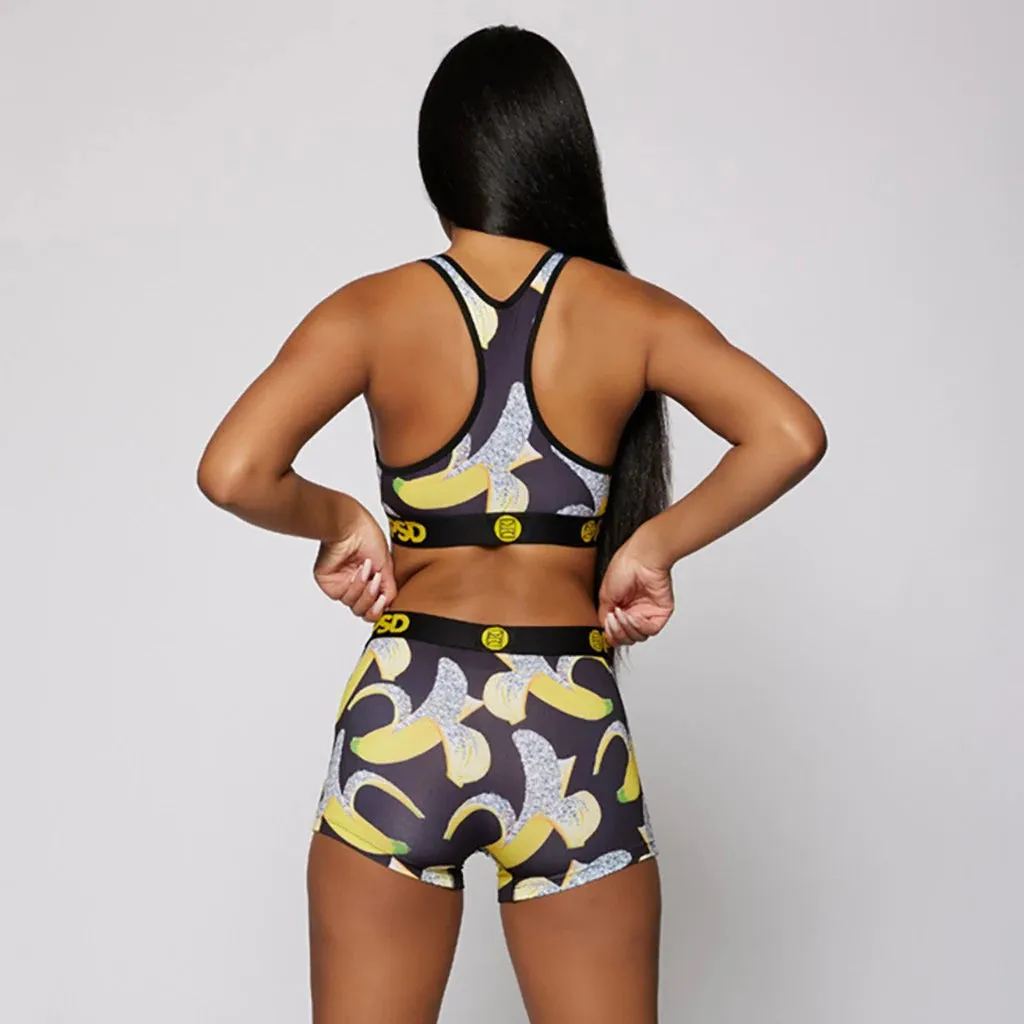 Women's PSD Iced Banana Sports Bra