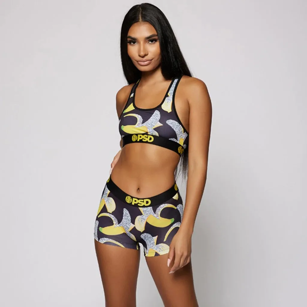 Women's PSD Iced Banana Sports Bra